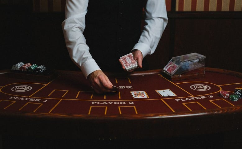 Man Gambling